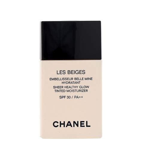 chanel les beiges embellisseur belle mine hydratant medium light|LES BEIGES Healthy Glow Foundation Hydration and .